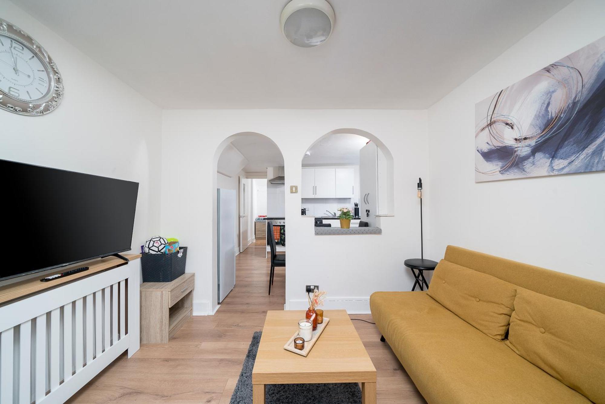 Apartment Cozy & Comfy Woodgreen Station Apartment 2Br 2Mins To Metro 20Mins To Central London
